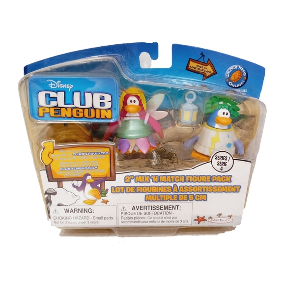 RARE DISNEY CLUB PENGUIN Lot ALL NEW IN BOXES- Snow Trekker Spaceship & 6 Mix Ma - Picture 8 of 10